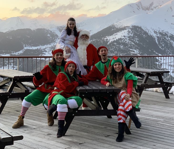 Andorra Navidad familia