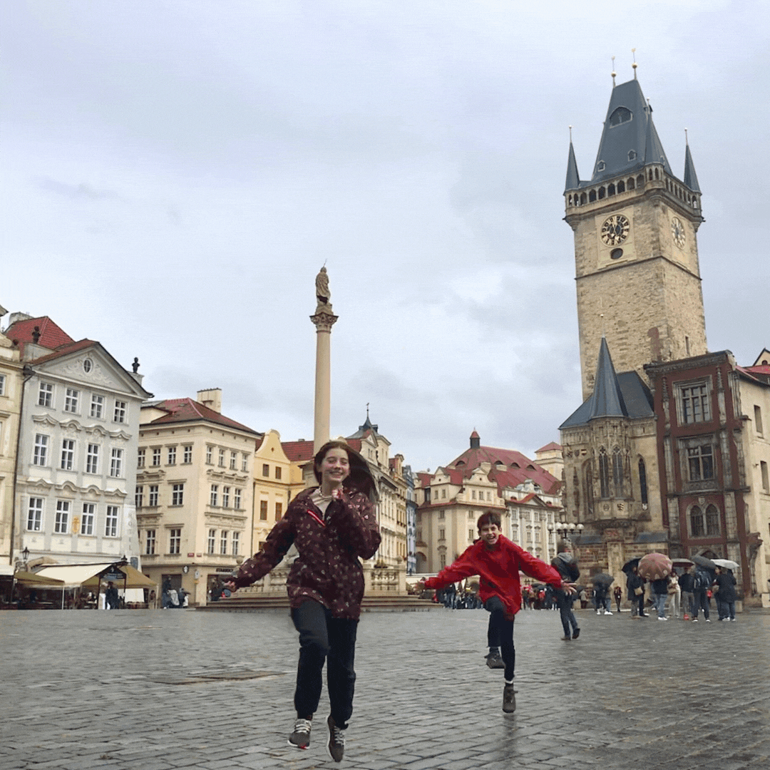 Praga Europa con niños